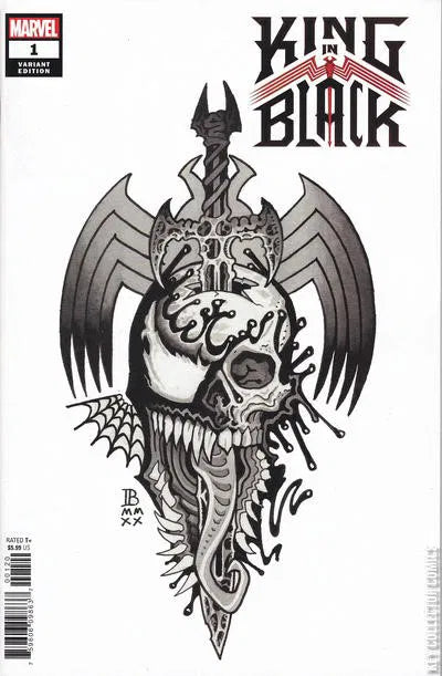King In Black #1 Variant cover art by Ian Bederman
Tattoo edition