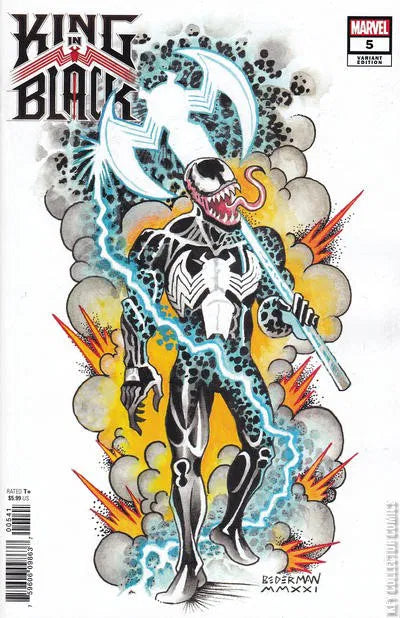 King In Black #5 Variant Ian Bederman Tattoo Cover
