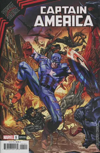 King In Black: Captain America #1 Variant Butch Guice Cover