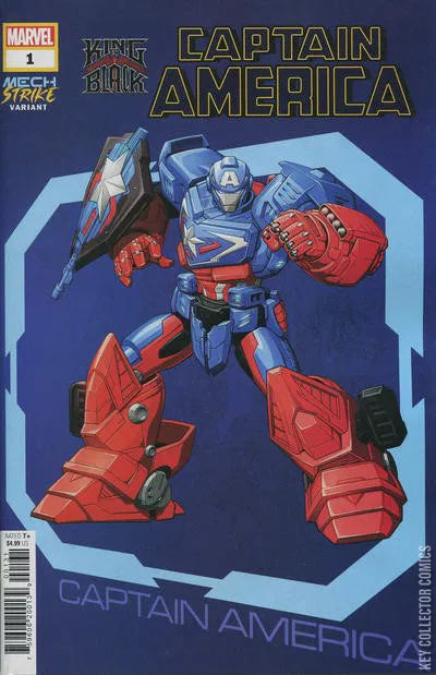 King In Black: Captain America #1 Variant Patrick Brown Avengers Mech Strike Cover