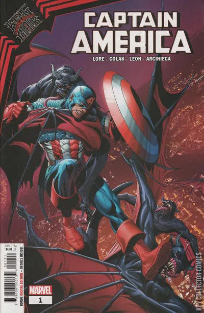 King In Black: Captain America #1 Regular Salvador Larroca Cover