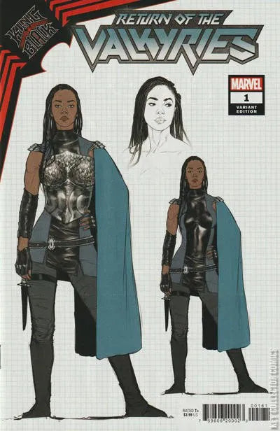 King In Black: Return of the Valkyries #1 1:10 Incentive Mattia De Iulis Design Variant Cover
