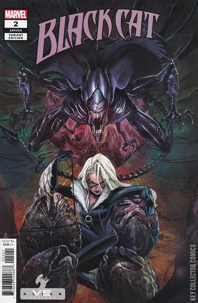 Black Cat #2 Variant Peach Momoko Marvel vs Alien Cover  vol.2