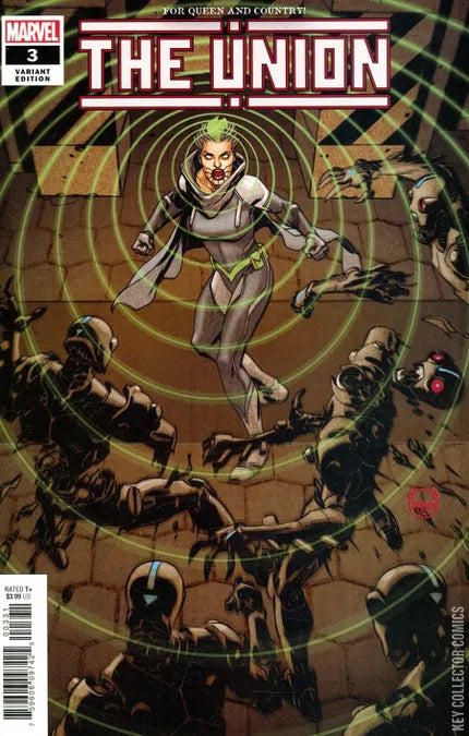 The union #3 Variant Dave Johnson Cover