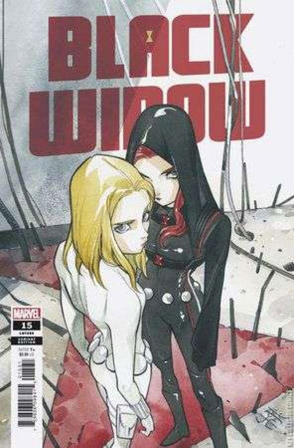 Marvel Comics Black Widow Issue #15 Peach MoMoKo Variant