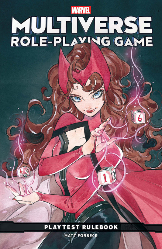 Marvel Multiverse Role-Playing Game - Playtest Rulebook (Scarlet Witch Cover) Momoko variant